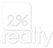 2% Realty 2percentrealty Calgary Logo Canadas largest lower commission discount brokerage